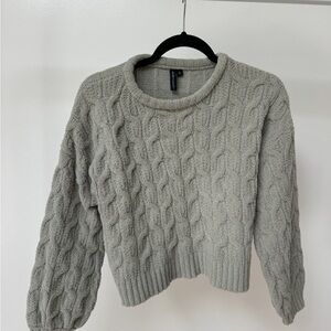 Moon & Madison Gray Crew Neck Sweater